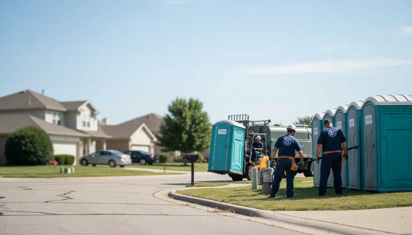 Porta Potty Rental in Peoria Heights, IL near me